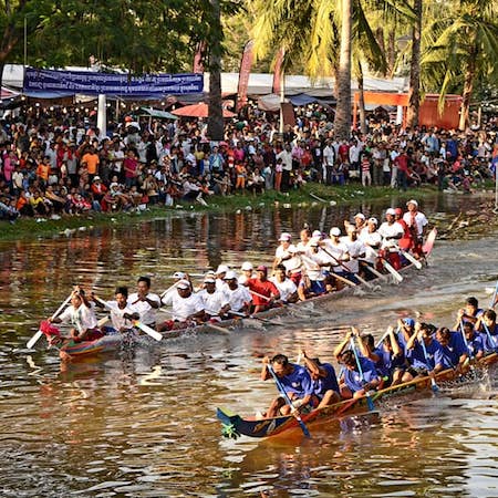 Siem Reap Water Festival 2018 - Traditional Boat Races - David Anderson Sterling - The Little Red Fox Espresso