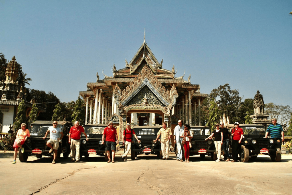Cambodia Jeep tour Angkor Wat