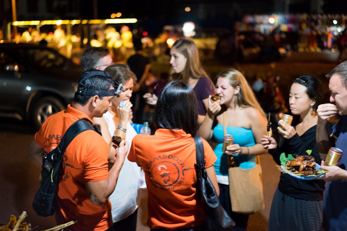 Vespa Food Tour Siem Reap